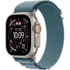 Apple Watch Ultra 3 GPS + Cellular 49mm Natural Titanium mit Alpine Loop medium hellblau