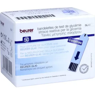 Beurer GL 40 Blutzuckerteststreifen 50 St.