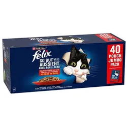 Felix Katzennahrung Doppelt Lecker 40 x 85 g