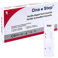 One+Step Eisenmangel Selbsttest - Komplettes Selbsttest Set zur Früherkennung von Eisenmangel - 1 Stück