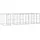 vidaXL Outdoor-Hundezwinger Verzinkter Stahl 14,52 m2