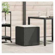 vidaXL Kissenbox mit Speicher 50 x 50 x 50 cm Schwarz