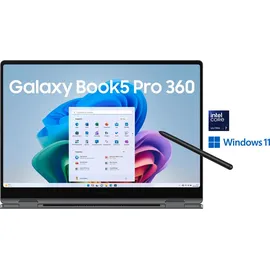 Samsung Galaxy Book5 Pro 360 16" Core Ultra 7 256V 32 GB RAM 512 GB SSD Moonstone Gray