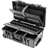 CIMCO Gigant-Compact Werkzeugkoffer-Trolley unbestückt schwarz 550 x 340 x 225mm
