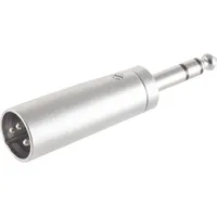 ShiverPeaks -BASIC-S--XLR-Stecker auf Klinkenstecker 6,3 mm, Stereo,