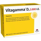 Wörwag Pharma Vitagamma D3 2.000 I.E. Vitamin D3 NEM Tabletten 50 St.