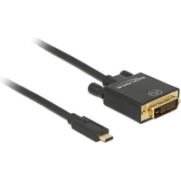 DeLock USB C/DVI Kabel 4K 30 Hz 2,0 m,
