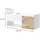 Vicco Waschbeckenunterschrank Alf 105 x 45 cm, mit 2 Schubladen,