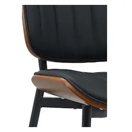 CLP Esszimmerstuhl Tiffin I Polsterstuhl mit Bugholz I Küchenstuhl mit Rückenlehne I gepolsterter Wartestuhl