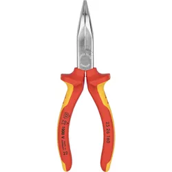 KNIPEX Flachrundzange mit Schneide