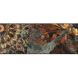Wash+Dry Fußmatte, Jungle Dance 75x190cm, innen und außen, waschbar, bunt