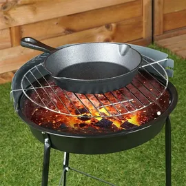 VILDE Gusseisenpfanne Grillpfanne 20 cm