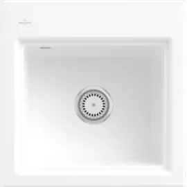 Villeroy & Boch Subway Style 50 S rechts Stone White mit Handbetätigung