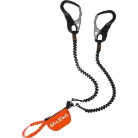 Salewa Klettersteigset Schwarz/Orange