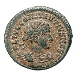 Constantius II. Bronze 324-337 n. Chr. Caesarenzeit