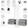 Vladon Wandgarderobe Carlton 157 x 193 x 35 cm Brombeer