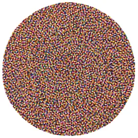myfelt - Lotte Filzkugelteppich, Ø 200 cm,
