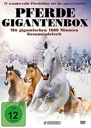 Pferde Gigantenbox [8 DVDs] (Neu differenzbesteuert)