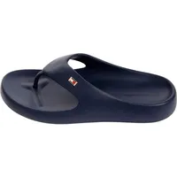 TOMMY HILFIGER Damen TH Comfort Beach Sandal Flip Flops, Blau (Space Blue), 40/40 EU, Blue Space Blue, 41/42 EU - 39 EU