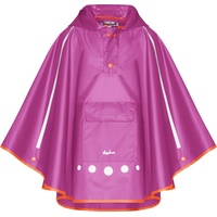 Playshoes Regenponcho faltbar in Beere, S