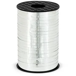 Geschenkband / Ballonband silber metallic 225m