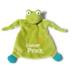 NICI Schmusetuch Frosch"kleiner Prinz"25x25cm 40045