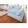 DOMO collection Ecksofa »NMoric XXL, B/T/H: 300/172/80cm, L-Form«, wahlweise mit Bettfunktion und Armlehnverstellung blau