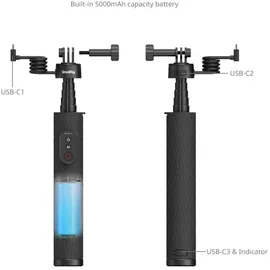 SmallRig 5463 Powerbank im Griffdesign