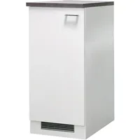Flex-Well Geräteumbauschrank Lucca 60 x 57 x 125,8 cm Weiß