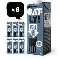 Oatly Haferdrink 2,8% Fett - Packung mit 6 (6