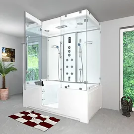 SeniorBad AcquaVapore Badewanne 100 x 228 x 180 cm (K88-WS-TH-B-EA)