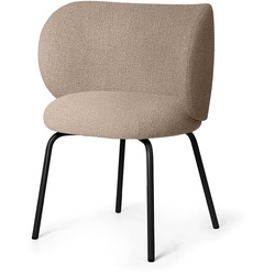 Ferm Living - Rico Dining Chair, sand (Bouclé)