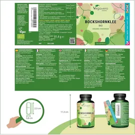 Vegavero Bockshornklee BIO Kapseln 120 St.