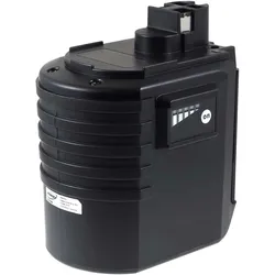 Powery Akku für Würth master Bohrhammer ABH 20-SLS 3000mAh NiMH Flach (neuere Version)