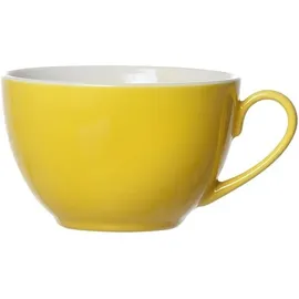 Ritzenhoff & Breker Doppio Kaffeetasse mit Untertasse 0,2 l Gelb