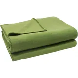 Soft-Fleece Decke 160 x 200 cm green