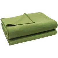 Zoeppritz Soft-Fleece Decke 160 x 200 cm green