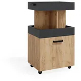 Vicco Rollcontainer, Kamber Eiche/Anthrazit