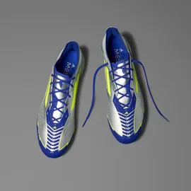 adidas F50 Elite FG Herren Silver Metallic/Yellow/Blue 42