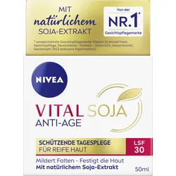 NIVEA VITAL Soja Anti-Age Schützende Tagespflege für Reife Haut LSF30