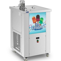 Royal Catering RCPM-02 Eismaschine - für Eis am Stiel - 2 Formen: 75 + 110 ml 80 Stück (15 min) / 6000 Stück (Tag) -