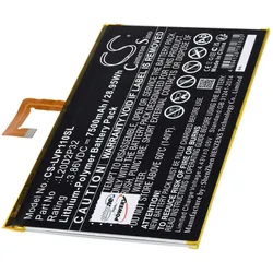 Powery Akku passend für Tablet Lenovo Tab P11 5G, TB-J606F, Typ L20D2P32