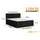 dein schlaf 24 BOXBETT LON III 200/200 in Cord Schwarz H3 - Schwarz