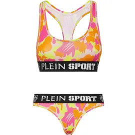 Plein Sport Damen Unterwäschenset CAMOUFLAGE, Pink, S