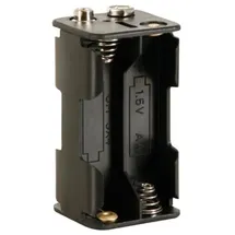 VELLEMAN BH343B Batteriehalter Für 4 X Aa-batterien (mit Druckknopfanschlüssen)