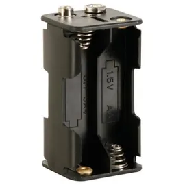 VELLEMAN BH343B Batteriehalter Für 4 X Aa-batterien (mit Druckknopfanschlüssen)