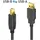PureLink USB-A auf USB-B 5 m Schwarz