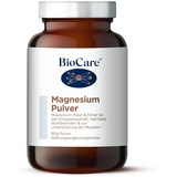 BioCare - Magnesium Pulver|Magnesium Malat & Citrat für den Energiehaushalt, mentales Wohlbefinden zur Unterstützung der Muskeln - 90g Pulver Nahrungsergänzungsmittel