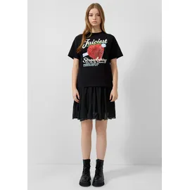 QS Chiffonrock Damen Schwarz 36