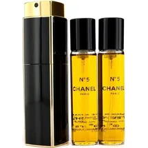 Chanel No. 5 Eau de Parfum refillable 20 ml + Eau de Parfum Nachfüllung 2 x 20 ml